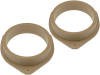 Set 2 distantiere pentru difuzoare auto, 165mm, MDF, Audi -