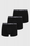 Karl Lagerfeld boxeri 3-pack barbati, culoarea negru