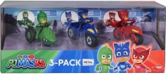 Eroi In Pijamale Set 3 Motociclete Cu Figurina Scara 1:64