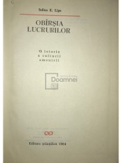 Julius E. Lips - Obarsia lucrurilor (Editia: 1964) foto