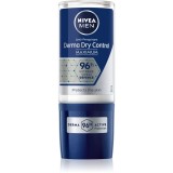 NIVEA MEN Derma Dry Control deodorant roll-on antiperspirant pentru barbati 50 ml