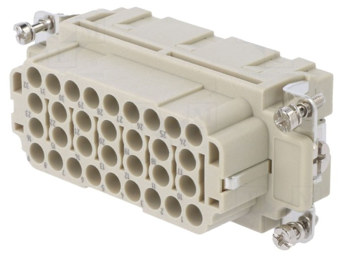 Conector HDC 32P 16A Mamă