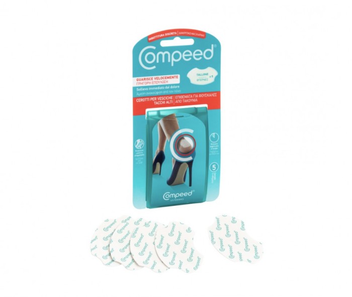 Plasturi Compeed pentru basici provocate de pantofii cu toc, 5 buc