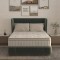 Saltea cu memorie si arcuri Bambus Super Confort Pocket Multilayer 90x200, inaltime 25 cm, husa matlasata, sistem 3D, manere, fermitate medie Relax Ki