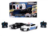 SET MASINUTE FAST AND FURIOUS RC TOYOTA SUPRA&amp;DODGE CHARGER SRT SCARA 1:16, Jadatoys - Fast And Furious