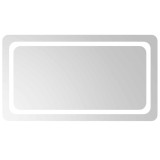 Cumpara ieftin Oglinda de baie cu LED, 90x50 cm