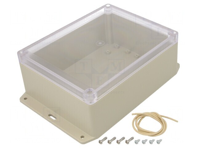Carcasă Universală cu Lame de Fixare 146x186x75mm
