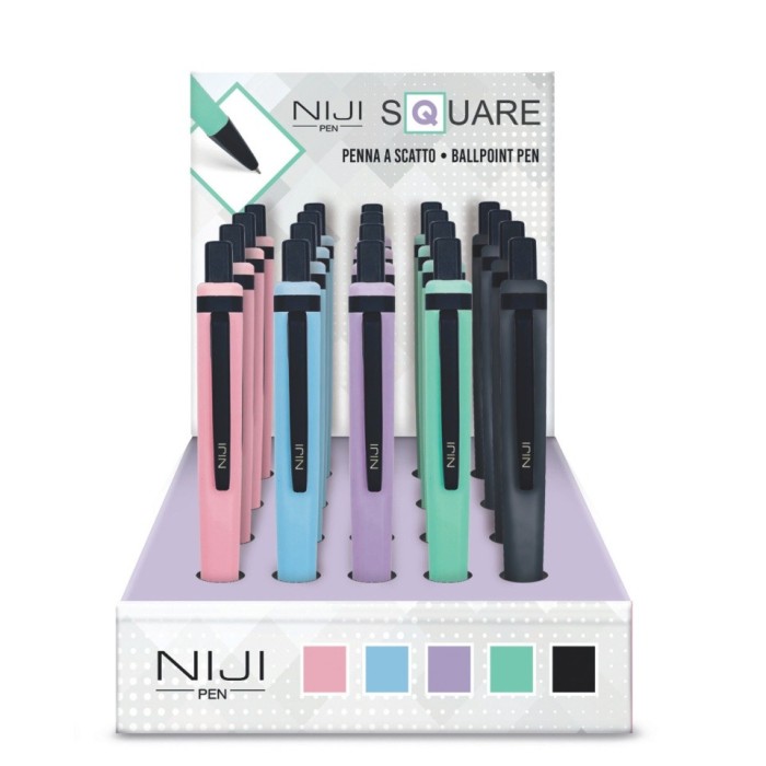 Pix Pastel, 5 modele (20 buc/display)