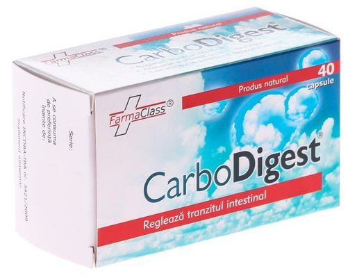 Carbodigest, 40 capsule, FarmaClass