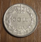 100 lei 1943, Mihai I, Rom&acirc;nia