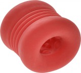 Masturbator Cube TPE Super Soft Rosu 5.9 cm Guilty Toys