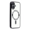 Husa compatibila cu IPhone 17, ALC MOBILE, pentru telefon mobil cu protectie pentru camera, Tehnologie MagSafe, rezistenta la socuri, contur Negru