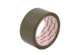 Bandă adezivă, 60 m, maro, 48 mm