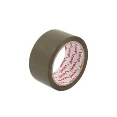 Bandă adezivă, 60 m, maro, 48 mm