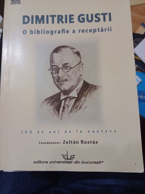Dimitrie Gusti. O bibliografie a receptării foto