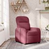 VidaXL Fotoliu rabatabil, roșu vin, material textil 4015525