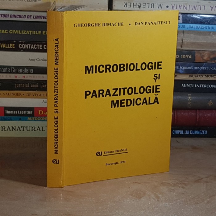 GHEORGHE DIMACHE - MICROBIOLOGIE SI PARAZITOLOGIE MEDICALA , 1994 *