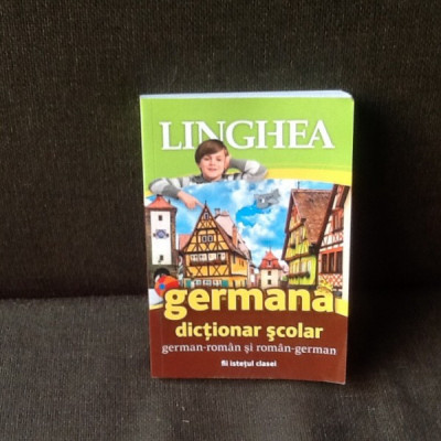 Dictionar scolar german foto