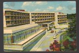 CPIB 23681 CARTE POSTALA - BUZIAS. HOTEL &quot;PARC&quot;, AUTOTURISM, CIRCULATA, 1982, STAMPILE, TIMBRU, Fotografie