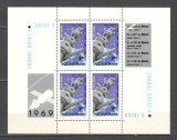 Romania.1969 Cosmonautica:Soiuz 4 si 5-Bl. XR.596