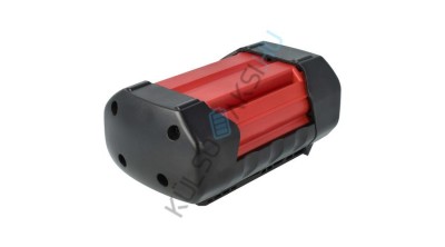 Baterie de schimb VHBW pentru mașina de tuns iarba Bosch 2 607 336 173, 1600A0022N - 3000 mAh 36 V Li-Ion, negru / roșu foto