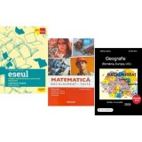 Pachet Bacalaureat 2026. Eseul. Pregatire individuala pentru proba scrisa, Matematica M2 Tehnologic. Teste si Geografie Sinteze Teste Rezolvari - Lili