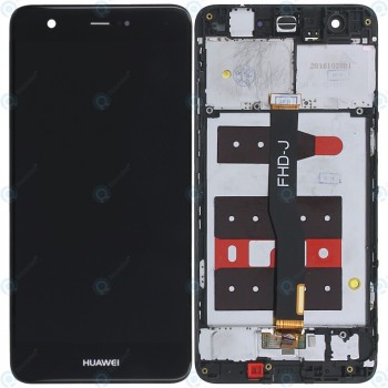 Huawei Nova (CAN-L01, CAN-L11) Capacul frontal al modulului de afișare + LCD + digitizer negru