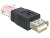 Adaptor USB Mama la RJ45 Tata Delock 65234