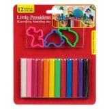 Set Plastilină 12 Culori cu 3 Forme, 15 piese, CMCLASS