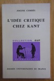 Joseph Combes - L&#039;idee critique chez Kant