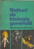 Notiuni de biologie generala. Manual pentru clasa a VIII-a (1973) - Traian Tretiu