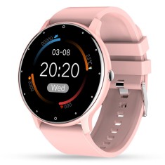 Ceas Smartwatch Inteligent si Bratara Fitness BIRAI&reg;,Model BR-Evolve, Android si IOS, TFT Full Touch 1.28 Inch, Slim, Apeluri, Microfon, Difuzor, Noti