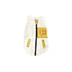 Hainuta pentru caini, Deluxe, Fluffy Alb, 35 cm