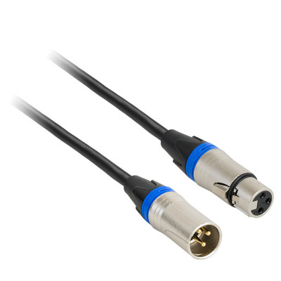 Cablu audio PROFESIONAL XLR tata - XLR mama 0.6m 18-5590 BST foto