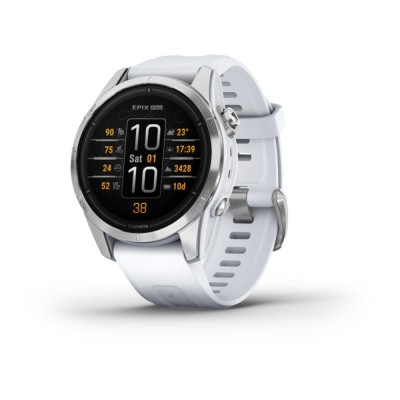 Smartwatch GARMIN Epix Pro Alb Negru Argintiu 1,2&amp;quot; foto