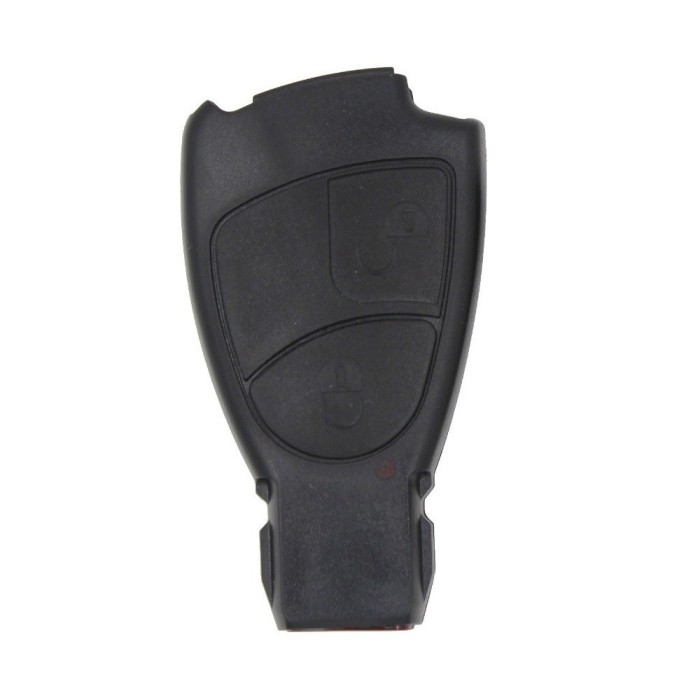 Carcasa Smart cheie auto cu 2 butoane MB-126, compatibil Mercedes AllCars Carcasa Smart cheie auto cu 2 butoane MB-126, compatibil Mercedes AllCars