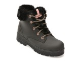 Ghete SKECHERS negre, 310952L, din piele ecologica