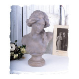 Bust femeie -statueta nostalgica din rasini CW067