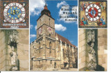 Carte postala-BRASOV-Biserica Neagra, Necirculata, Printata