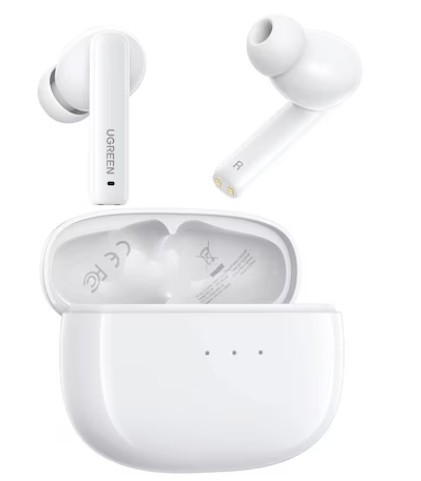 Casti Bluetooth Active Noise Cancelling, BT 5.2, Ugreen HiTune T3 90206, Alb