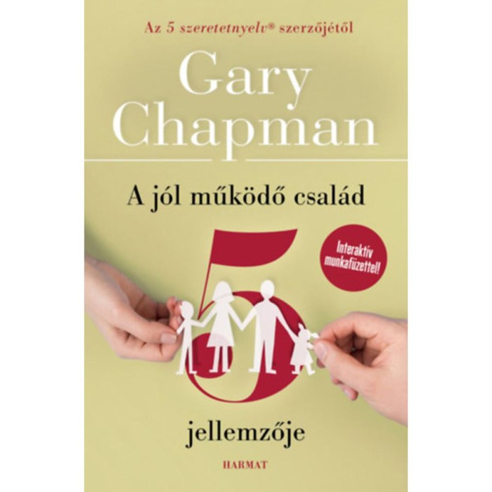 A j&oacute;l műk&ouml;dő csal&aacute;d 5 jellemzője - Gary Chapman