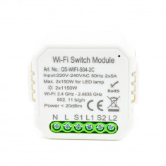 Aproape nou: Releu inteligent PNI SafeHome PT82C 2 canale, WiFi, 2x5A, comanda prin foto