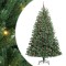 Brad de Crăciun artificial cu ramuri articulare Verde 210 cm