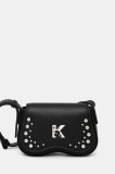 Karl Lagerfeld Jeans poșetă culoarea negru, A4W30149