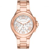 Cumpara ieftin Ceas Dama Michael Kors Camille MK7271, Inox, Quartz, Analog, 43mm, Argintiu/Auriu, Rezistent la apa 5ATM