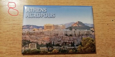 M3 C1 - Magnet frigider - tematica turism - Grecia - 25 foto