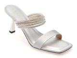 Cumpara ieftin Papuci EPICA argintii, 2367, din piele ecologica