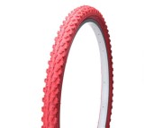 Anvelopa bicicleta Awina M325, 26&quot; x 1.95 (52-559), culoare rosu Cod:OAR2608R