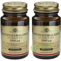 Pachet Methylcobalamin (Vitamina B12) 1000mcg (Metilcobalamina) Sublinguale 30tb+30tb