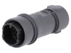 Conector Circular Tata BULGIN 16 Pini IP68, Policarbonat, PBT, 3A, 277V, Montare Cablu, Buccaneer 6000